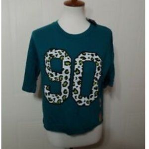 *SALE* Grayson Threads Cropped Green T-Shirt S